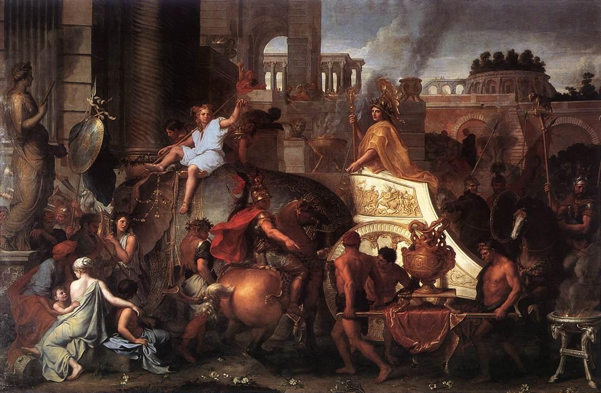 Entrée d'Alexandre à Babylone