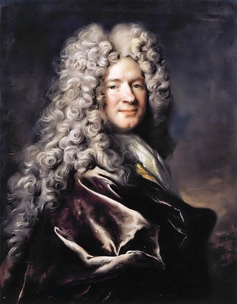 Portrait d'un homme en robe pourpre