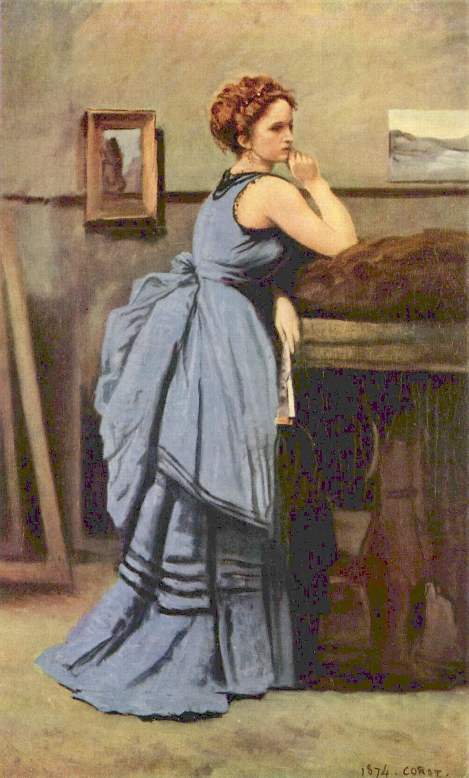 La Femme en Bleu