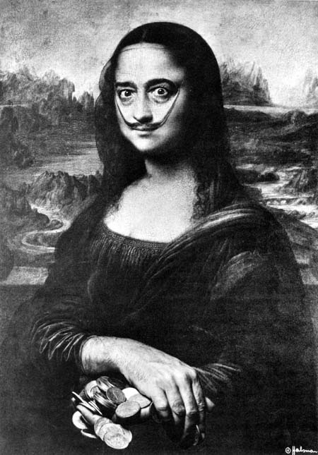 Autoportrait en Mona Lisa