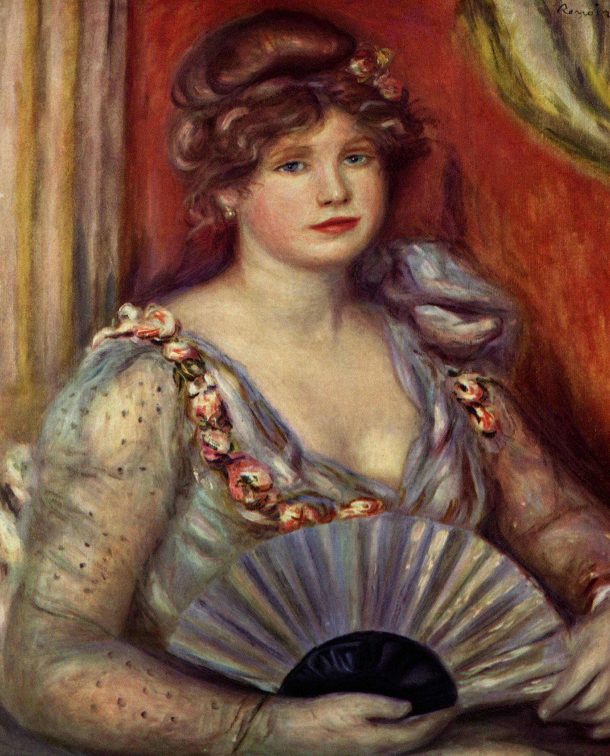 La Dame à l'éventail