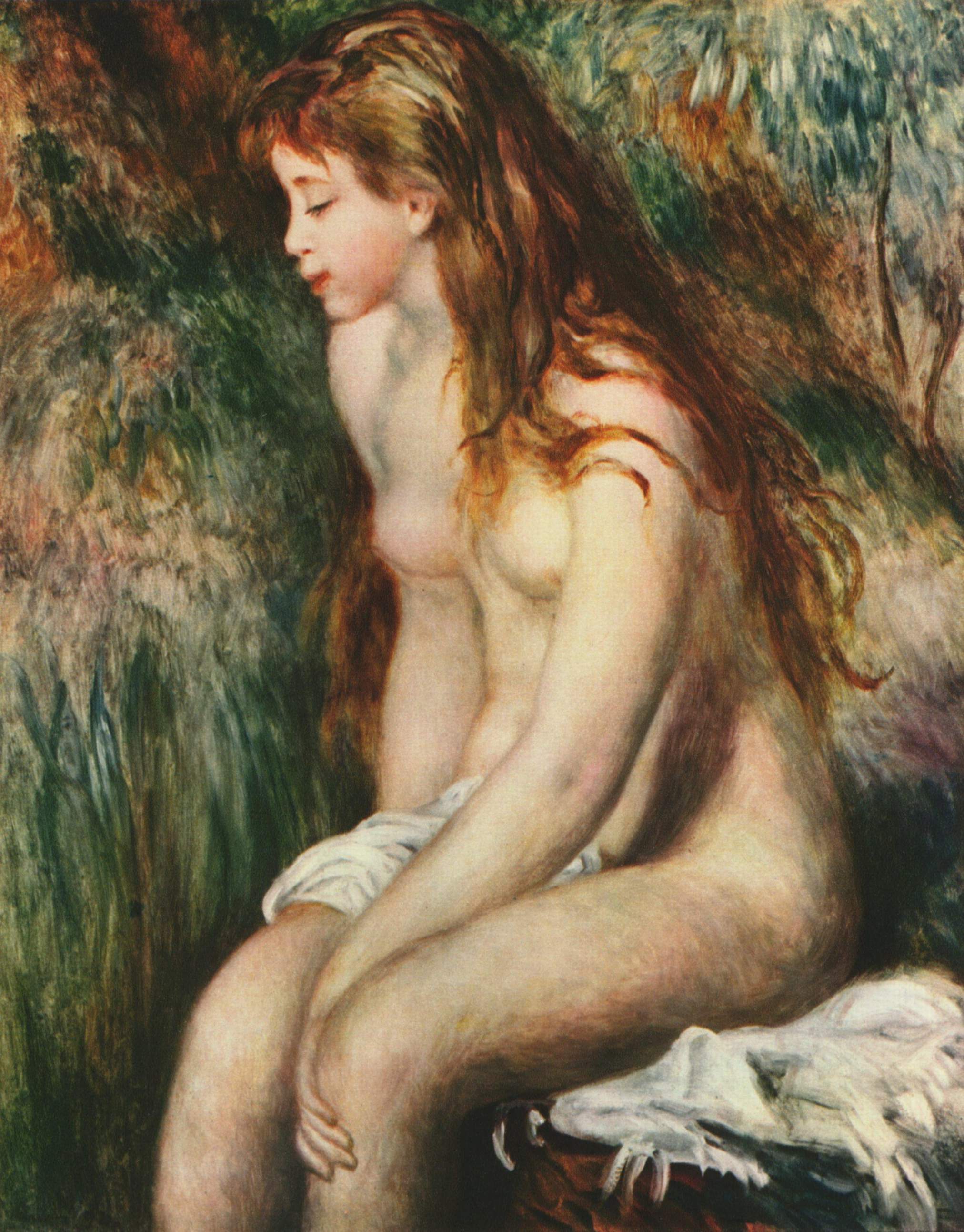Jeune baigneuse