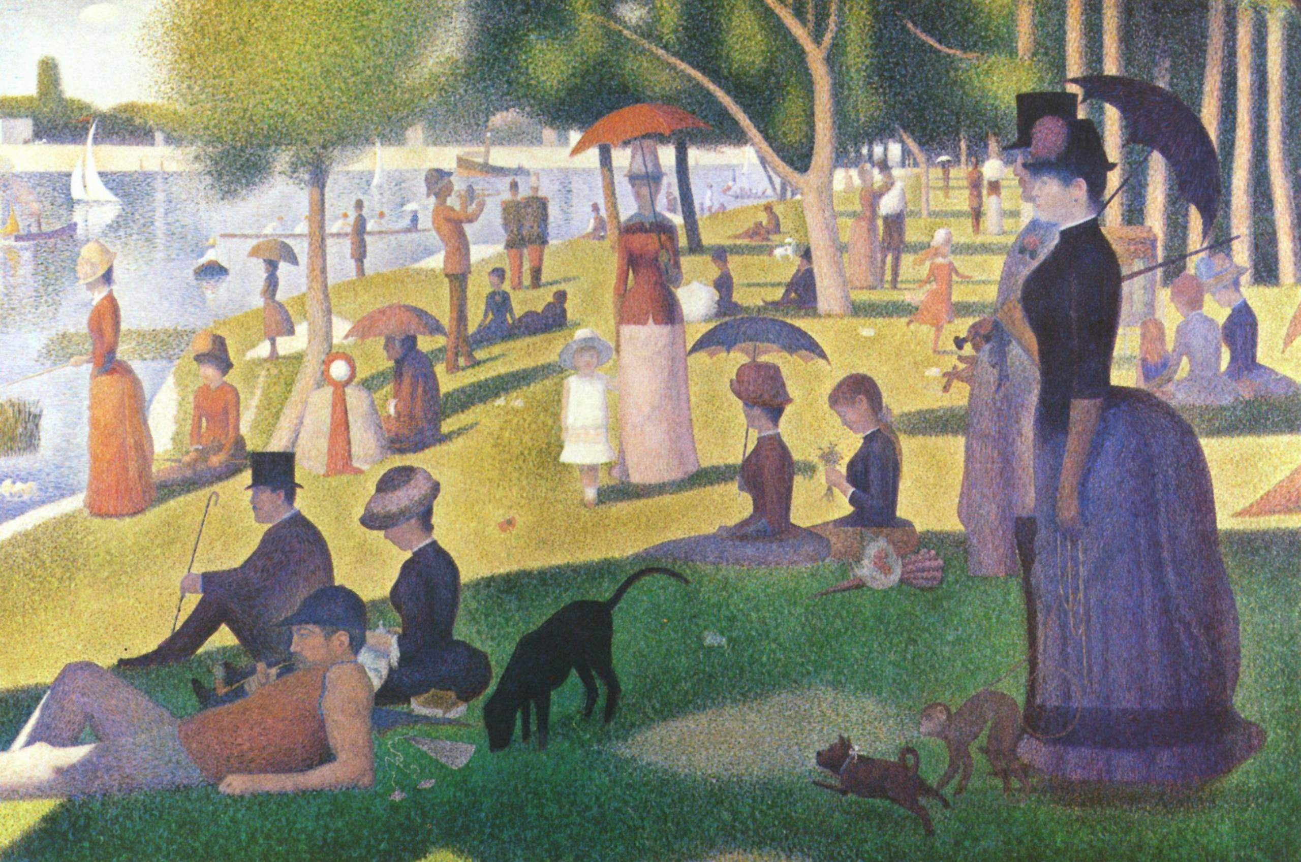 Un dimanche après-midi sur l'île de la Grande Jatte