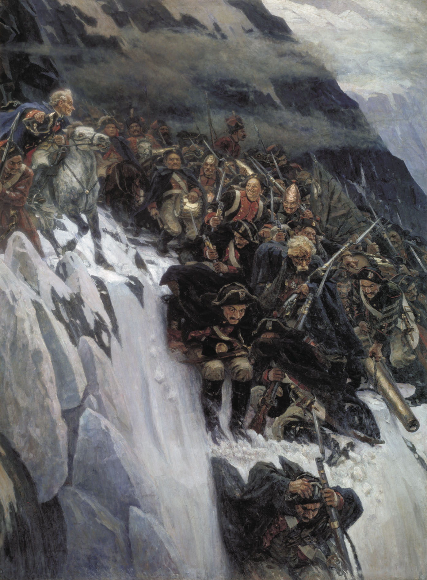 La Marche de Souvorov à travers les Alpes