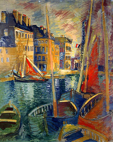 Le quai Videcoq au Havre