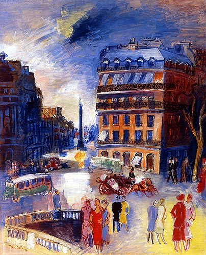 Place de l'Opéra et rue de la Paix