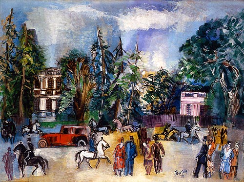 Paris, porte Dauphine