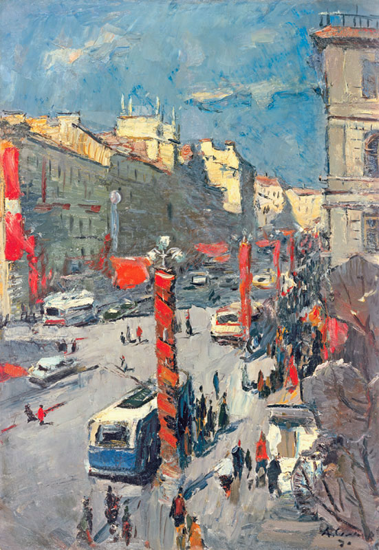 Perspective Nevsky en vacances