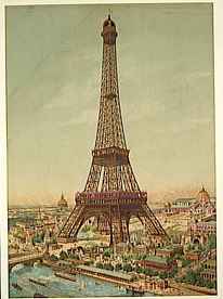 La Tour Eiffel, Exposition Universelle de 1889