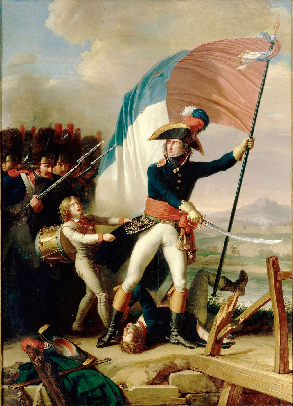 Augereau au pont d’Arcole, 15 novembre 1796