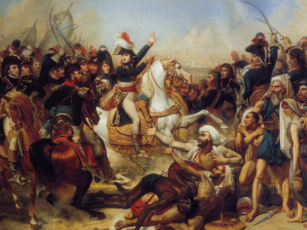 La bataille des Pyramides