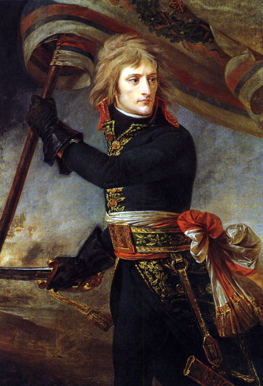 Bonaparte sur le pont d'Arcole