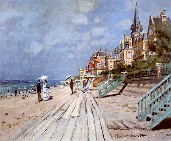 Plage à Trouville