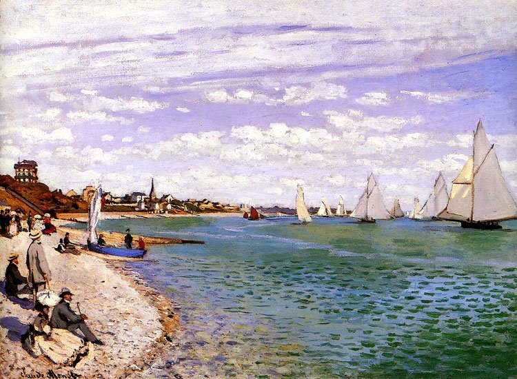 Régates à Sainte-Adresse