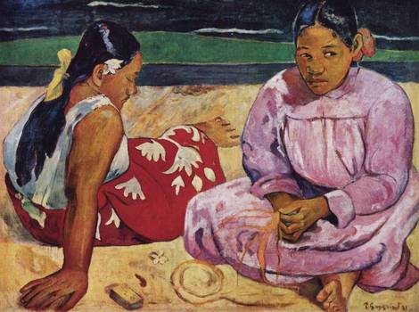 Sur la plage