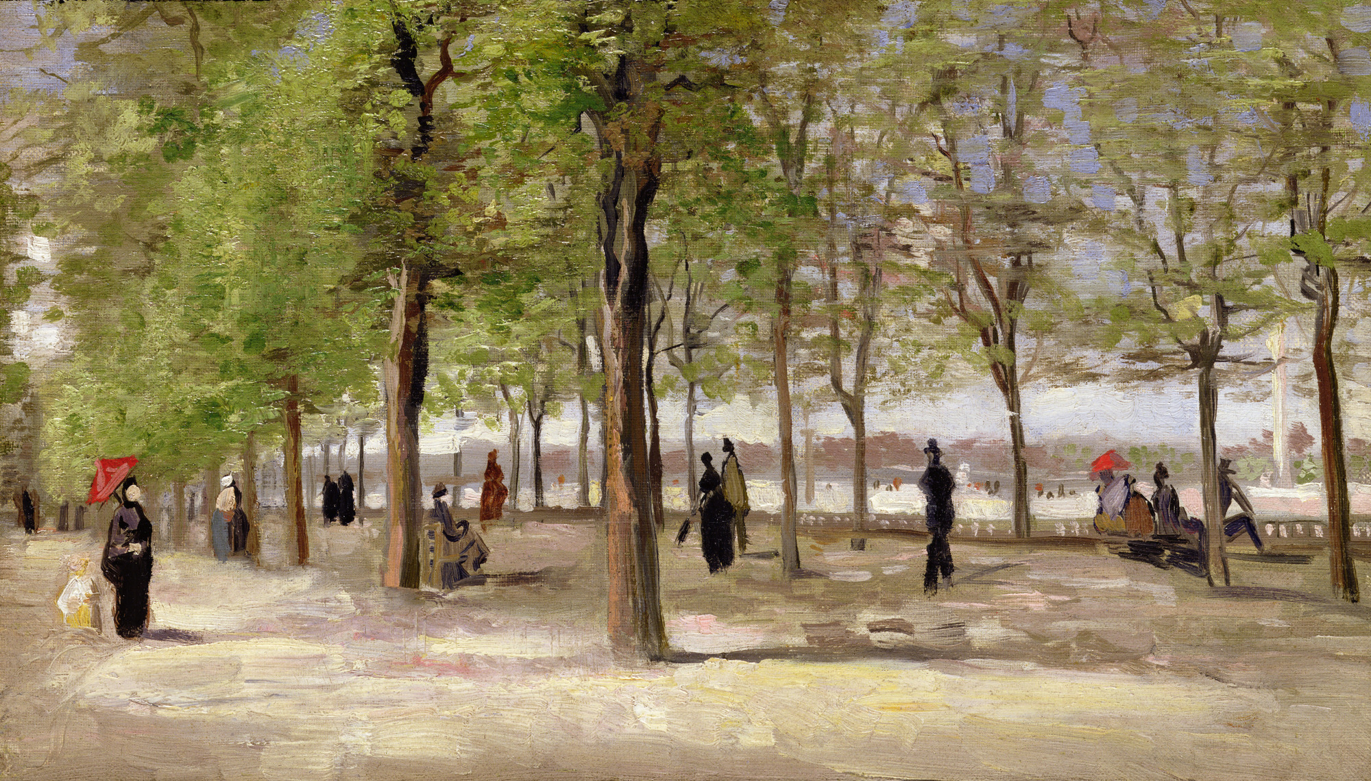 Voie à Jardin du Luxembourg