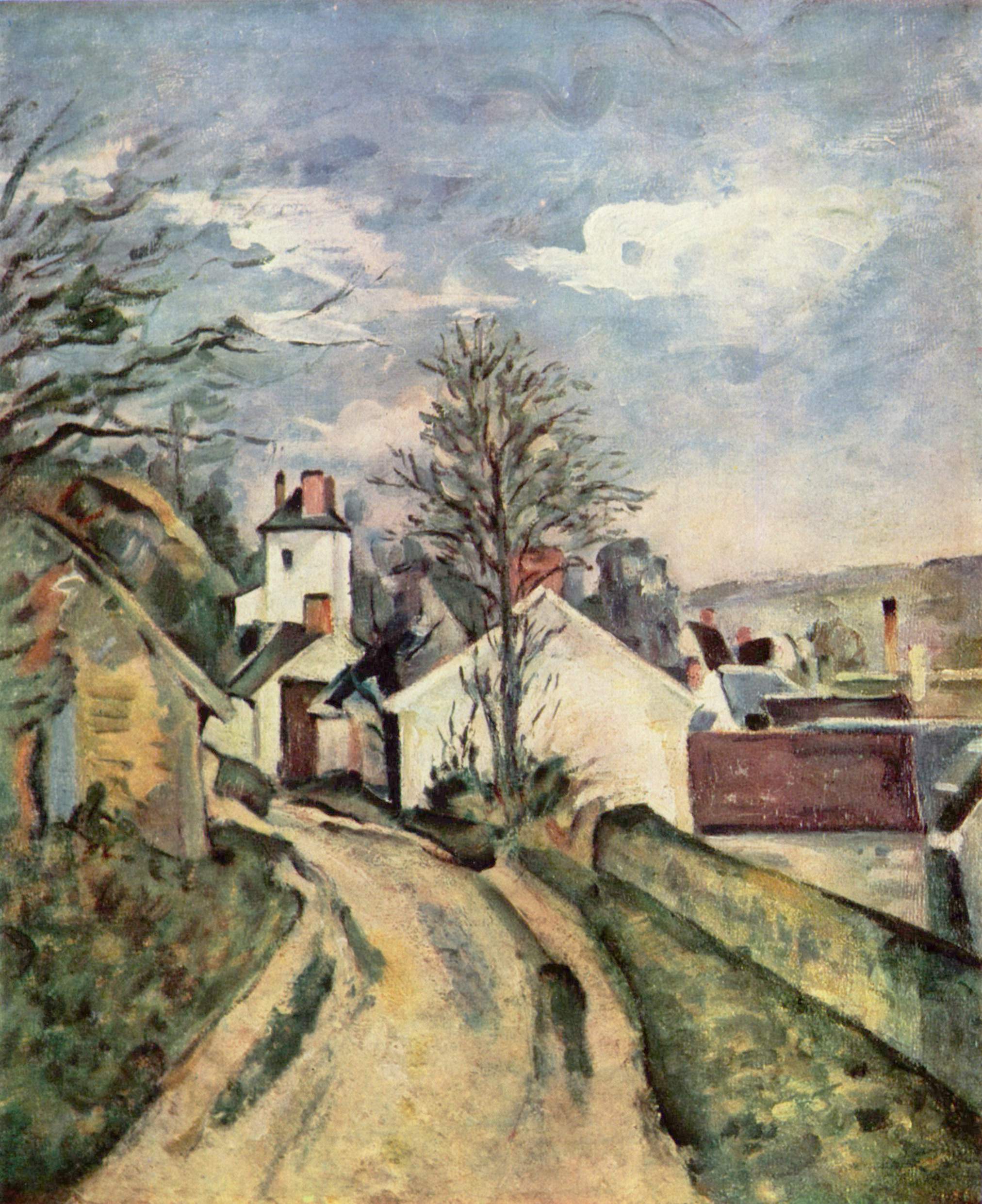 La maison du docteur Gachet par Paul Cézanne