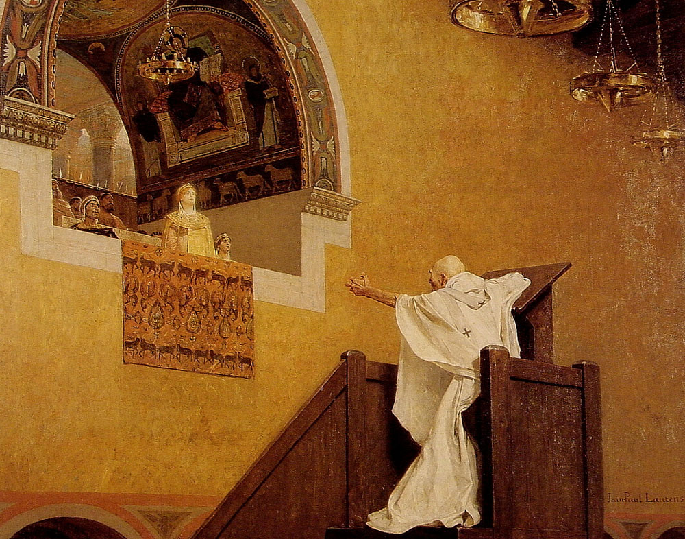 Saint Jean-Chrysostome et l'Impératrice Eudoxie