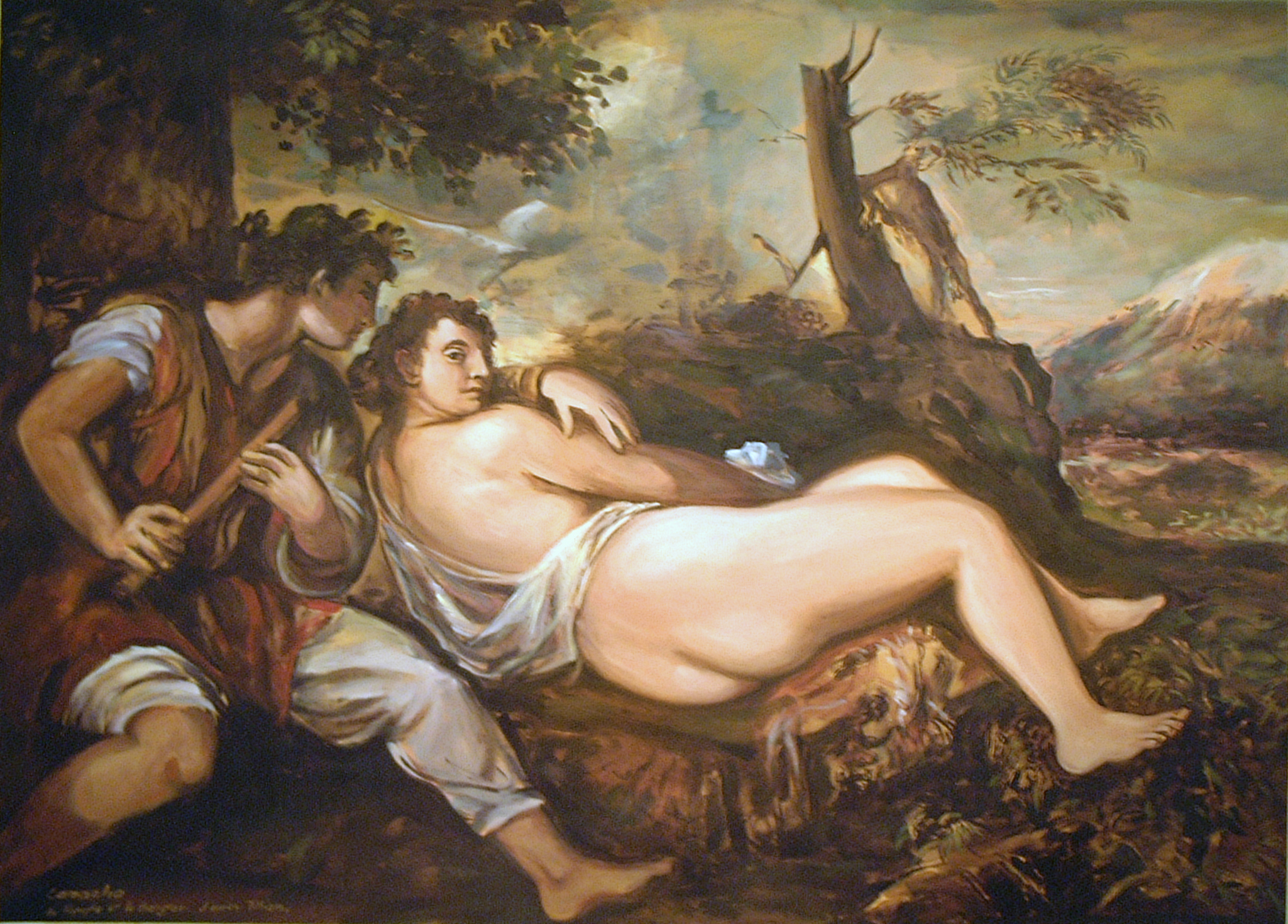 La nymphe et le berger