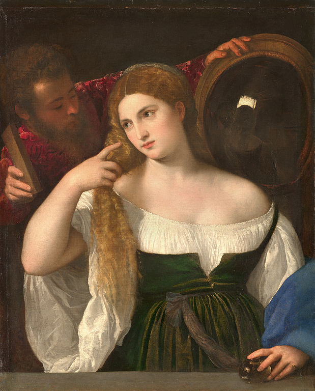 La femme au miroir