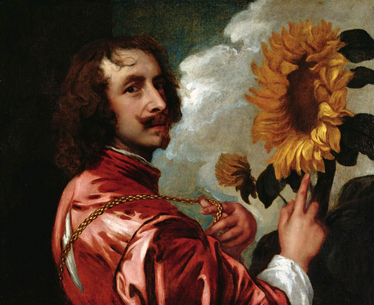 Autoportrait au tournesol