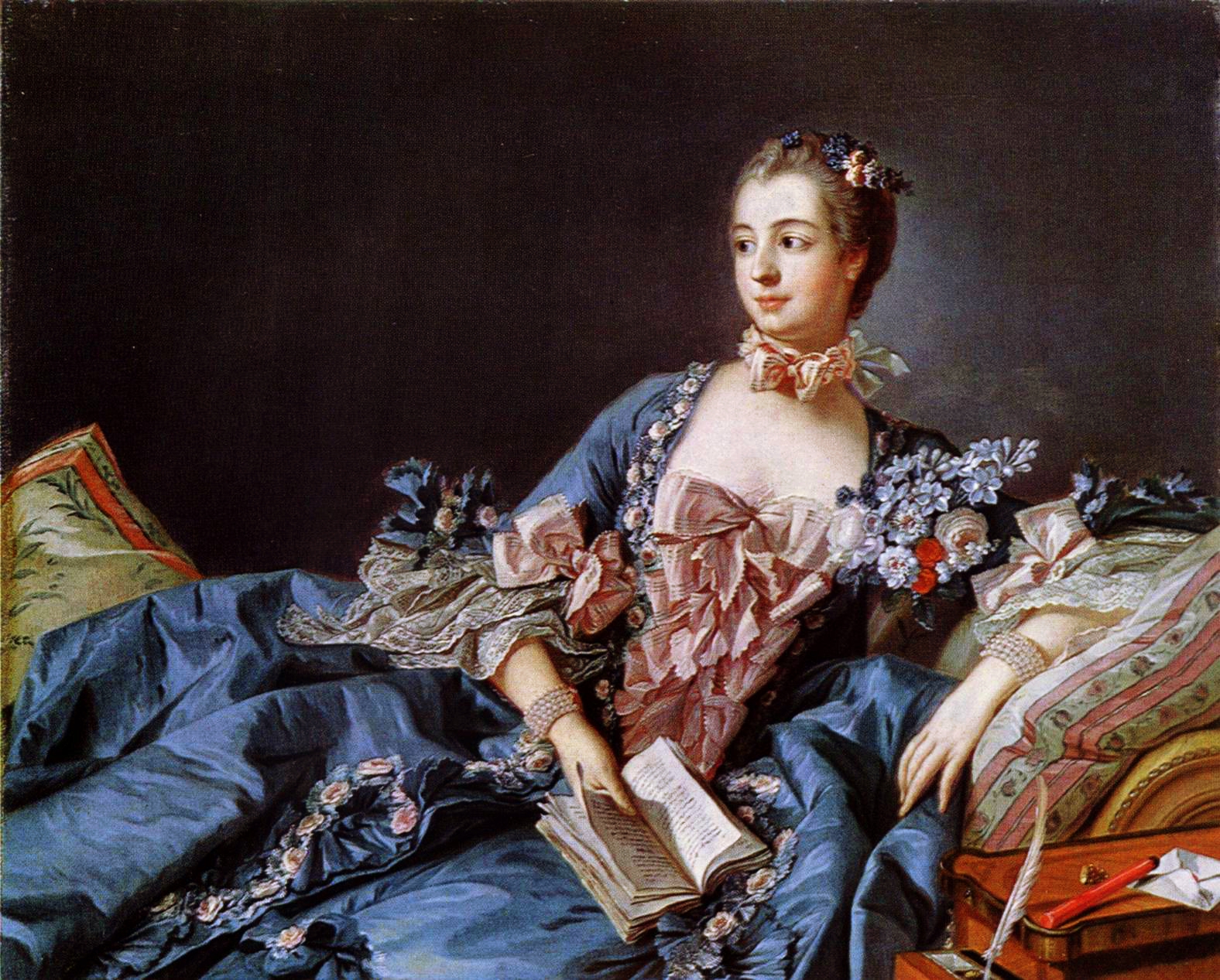 Portrait de Madame de Pompadour