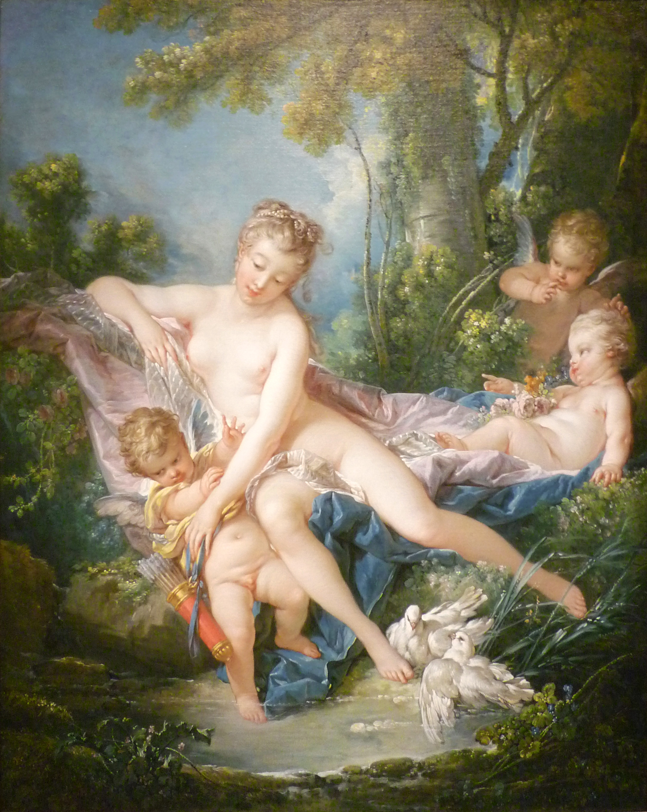Vénus consolant l'Amour