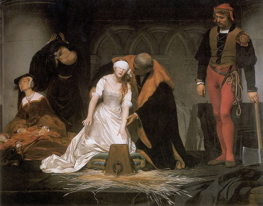 La mort de Lady Jane Grey