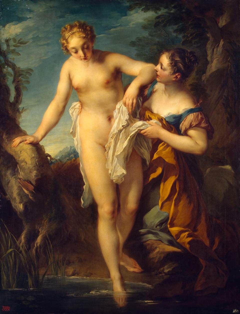 Le bain de Vénus