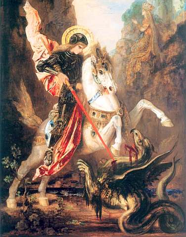 Saint Georges et le dragon