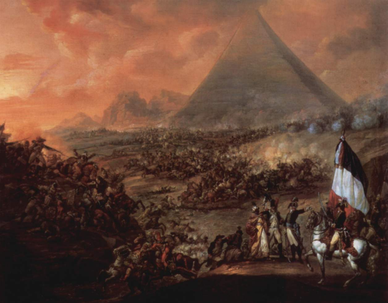 La bataille des pyramides