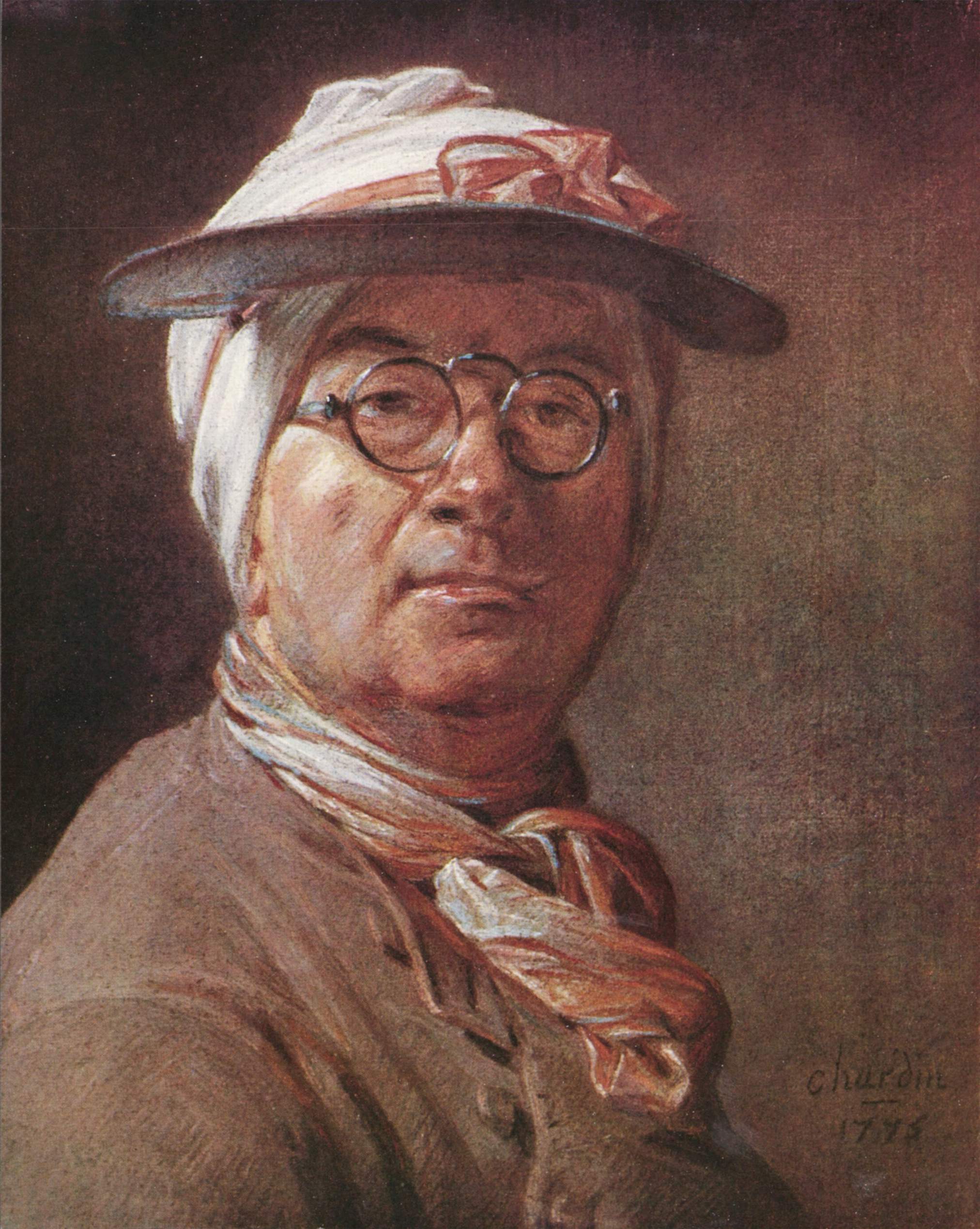 Autoportrait aux besicles