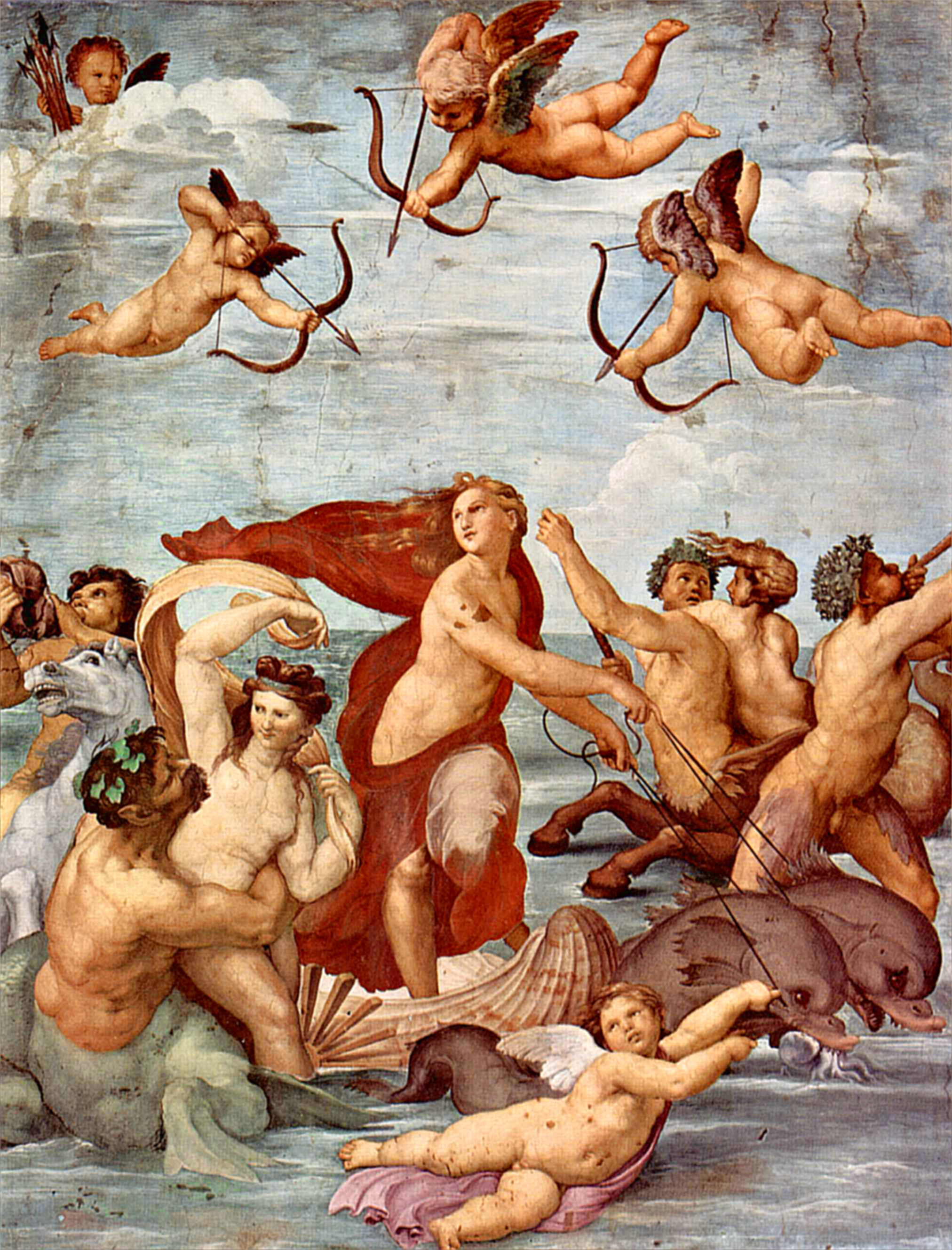 Triomphe de Galatée (Fresque de la Villa Farnèse)
