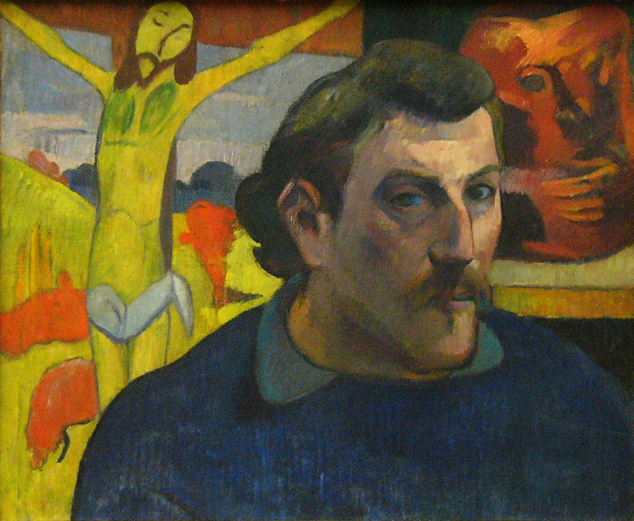 Autoportait au Christ jaune