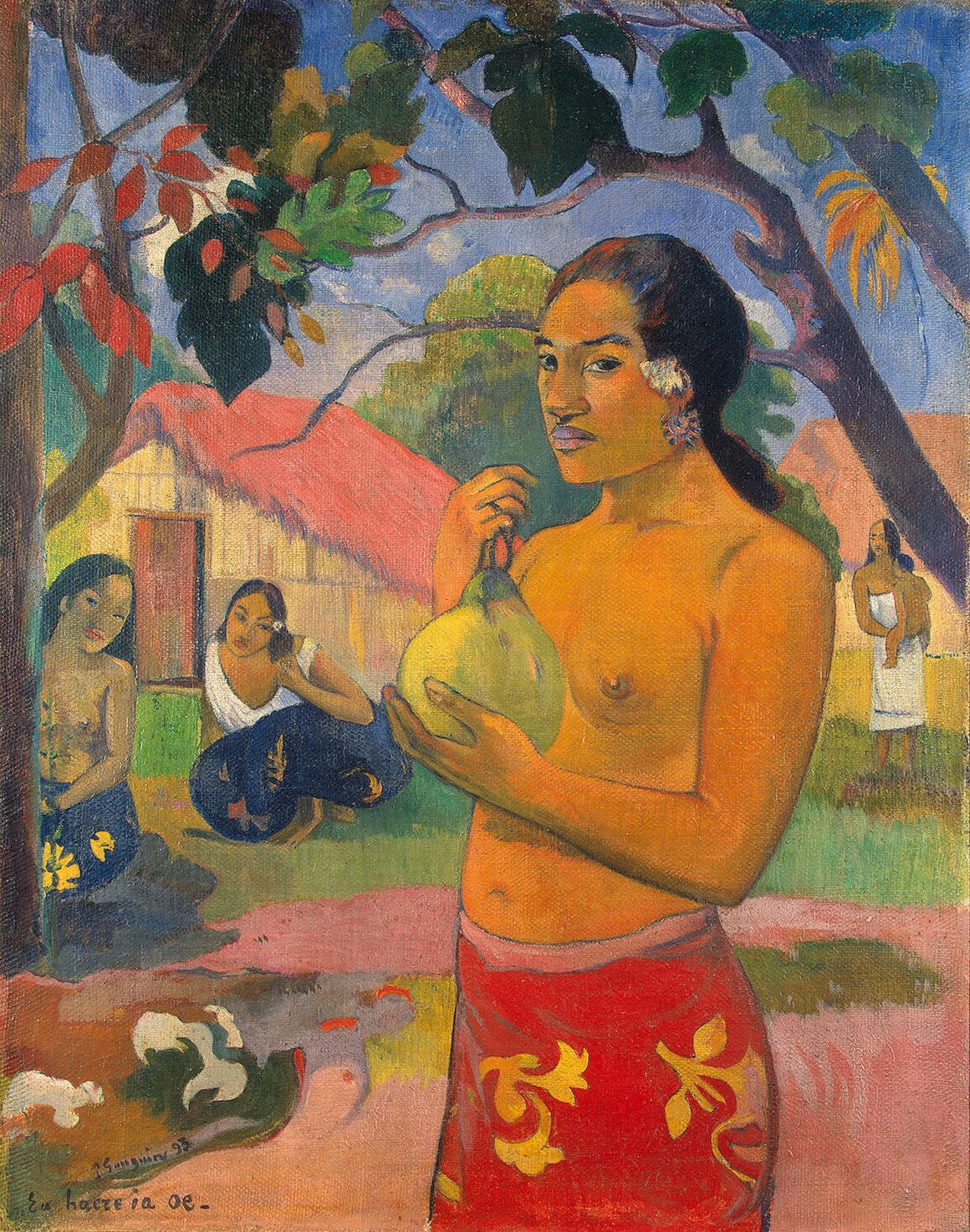 Femme au fruit