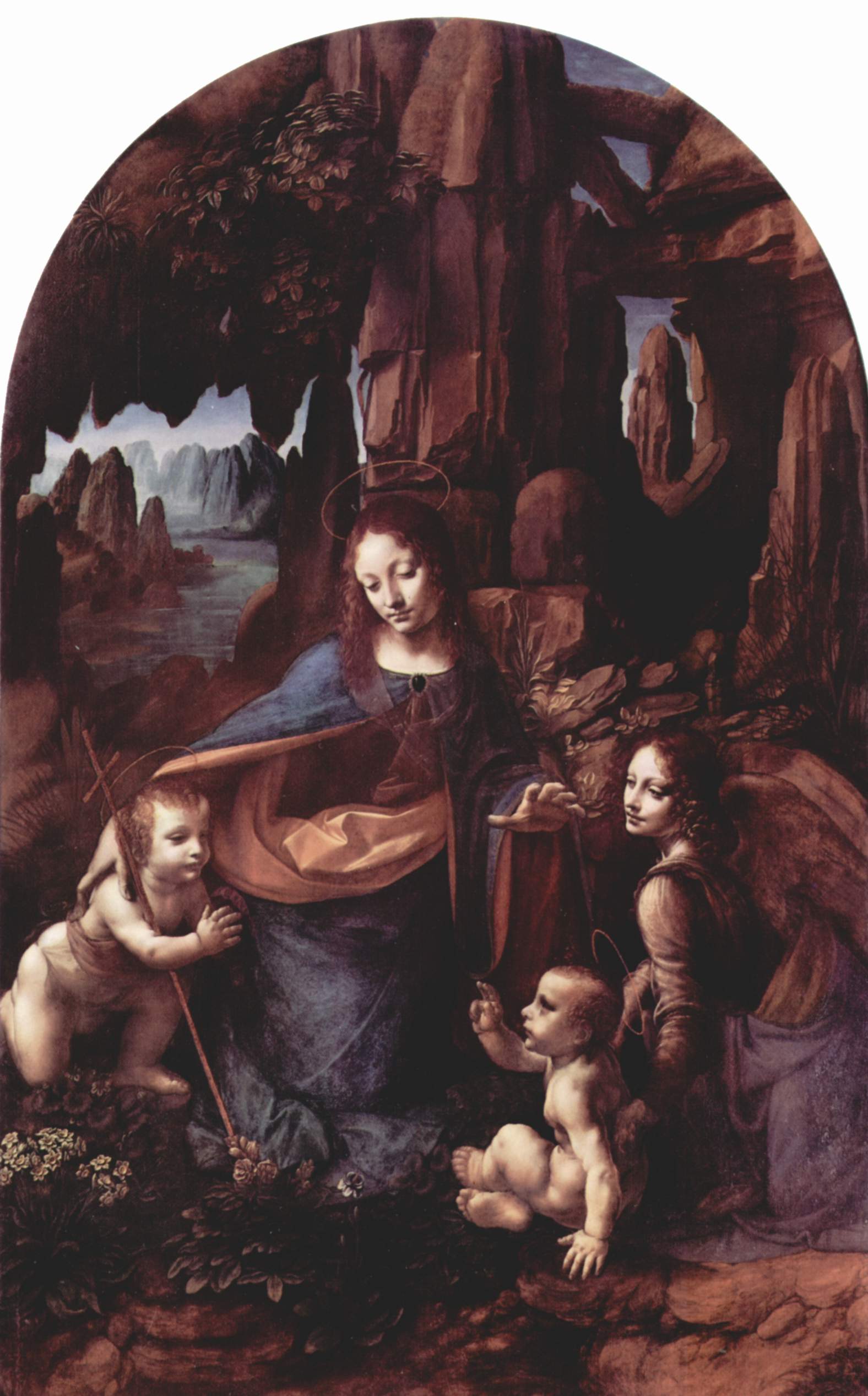 La Vierge aux rochers