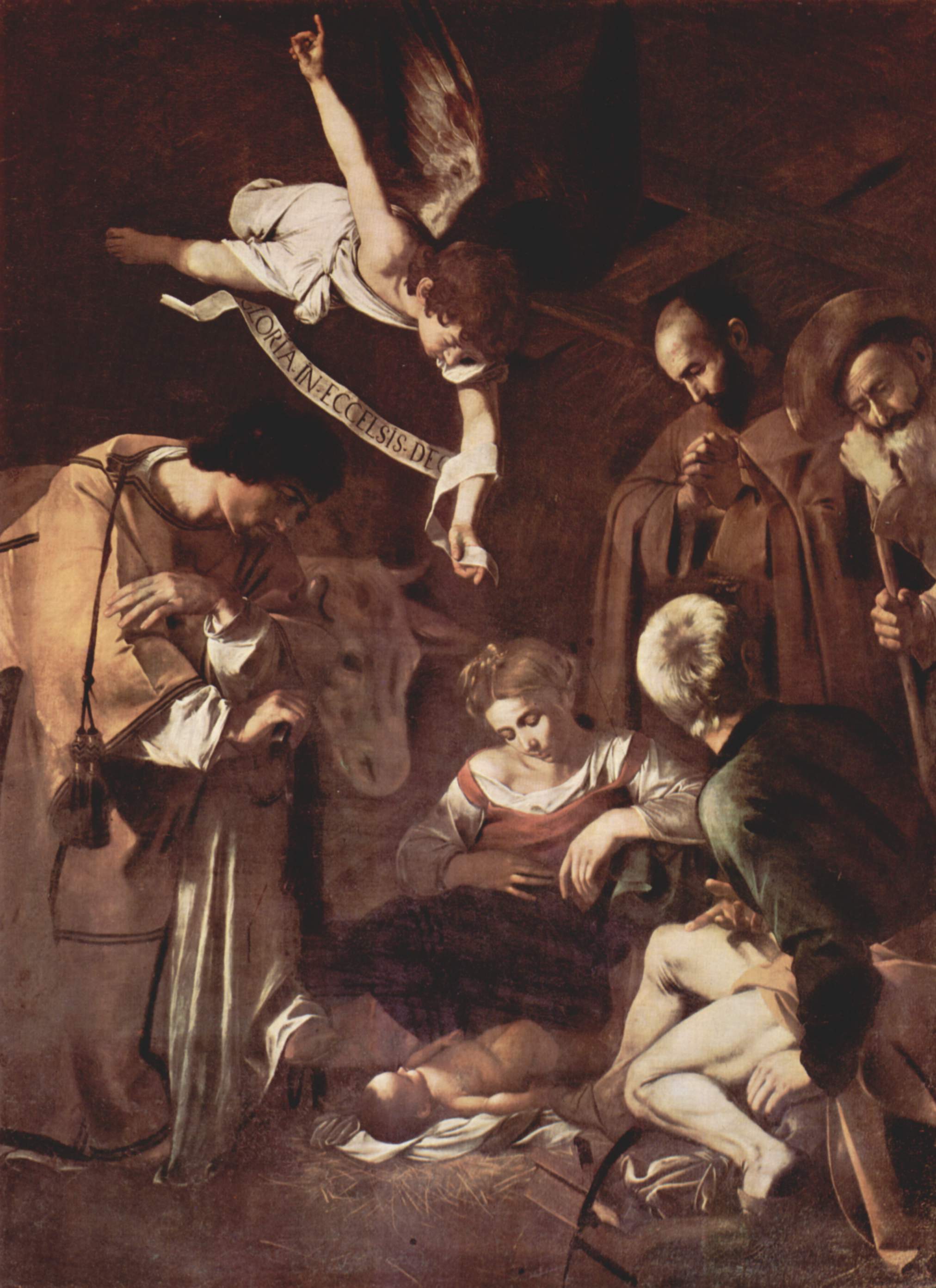 La Nativité avec saint François et saint Laurent