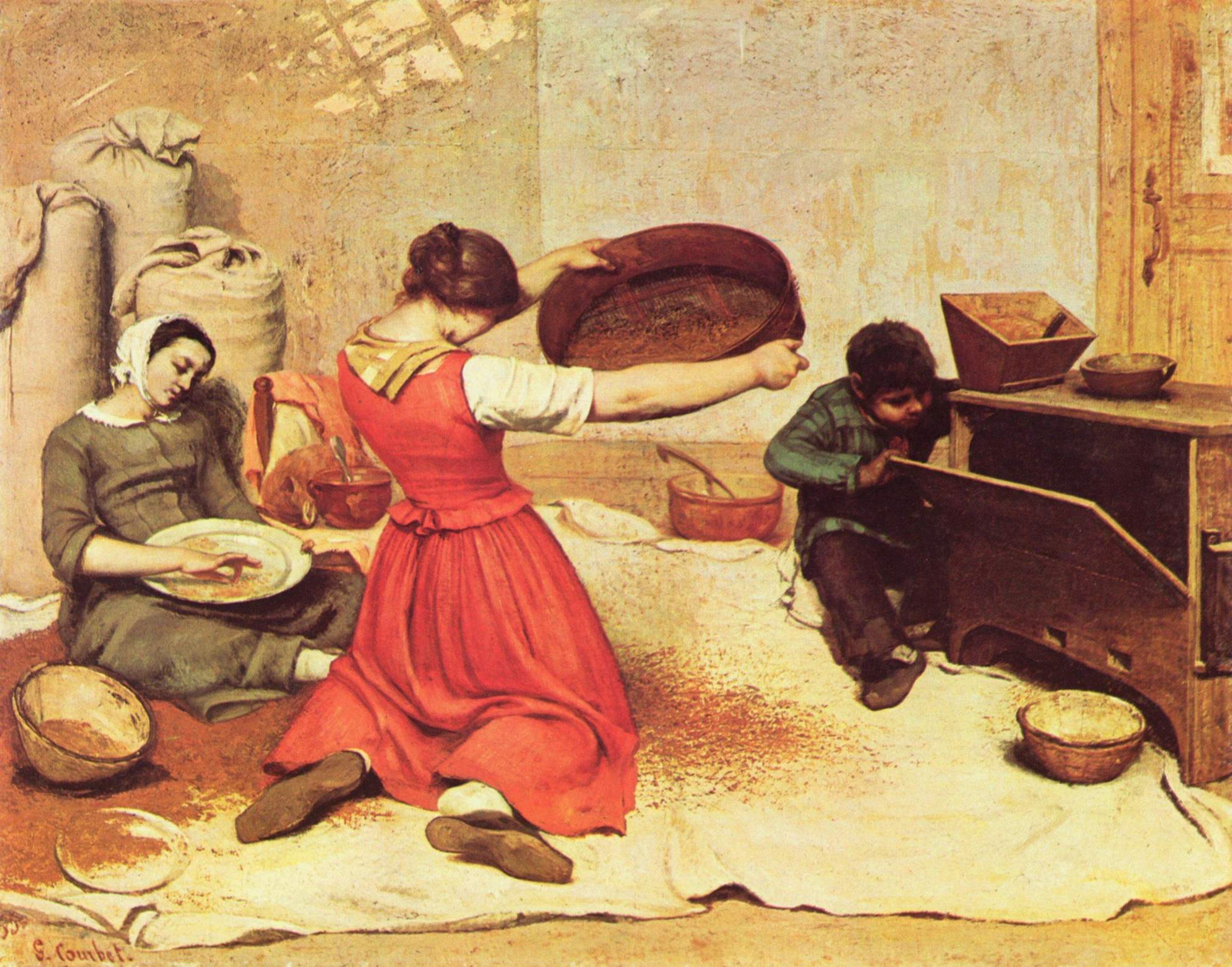 Les Cribleuses de blé
