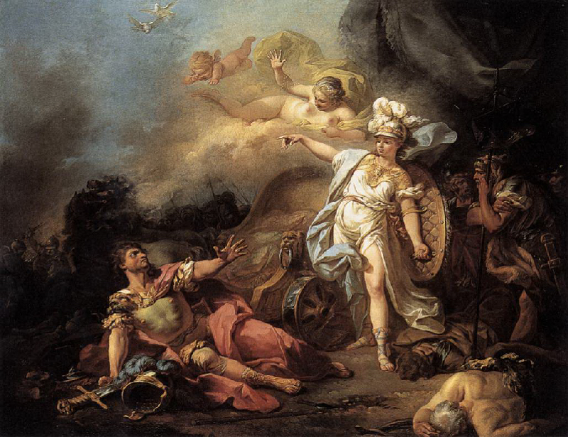 Combat de Minerve contre Mars