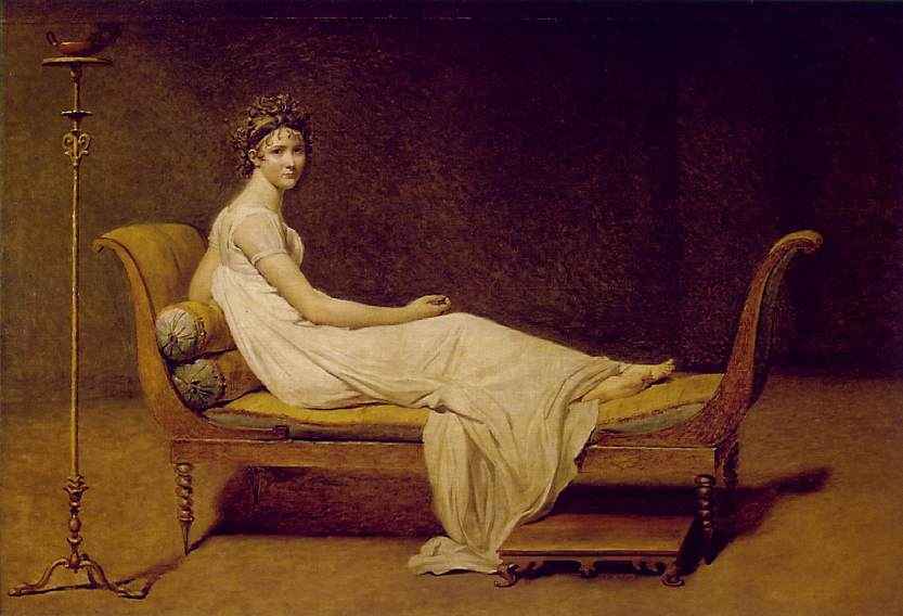 Portrait de madame Récamier