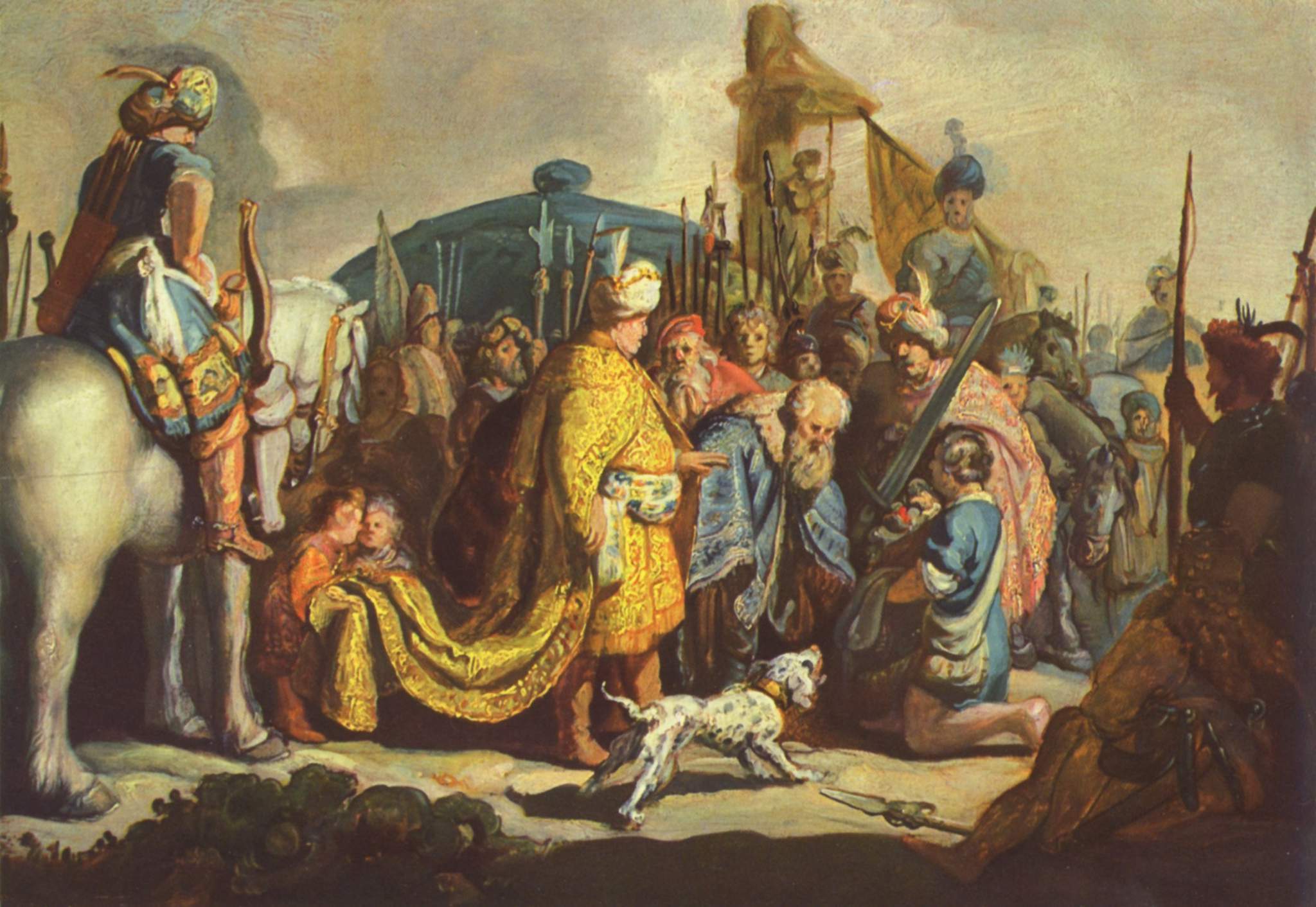 David présentant à Saül la tête de Goliath