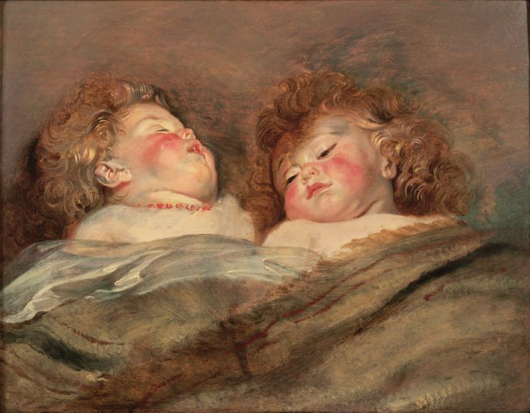 Le sommeil de deux chérubins