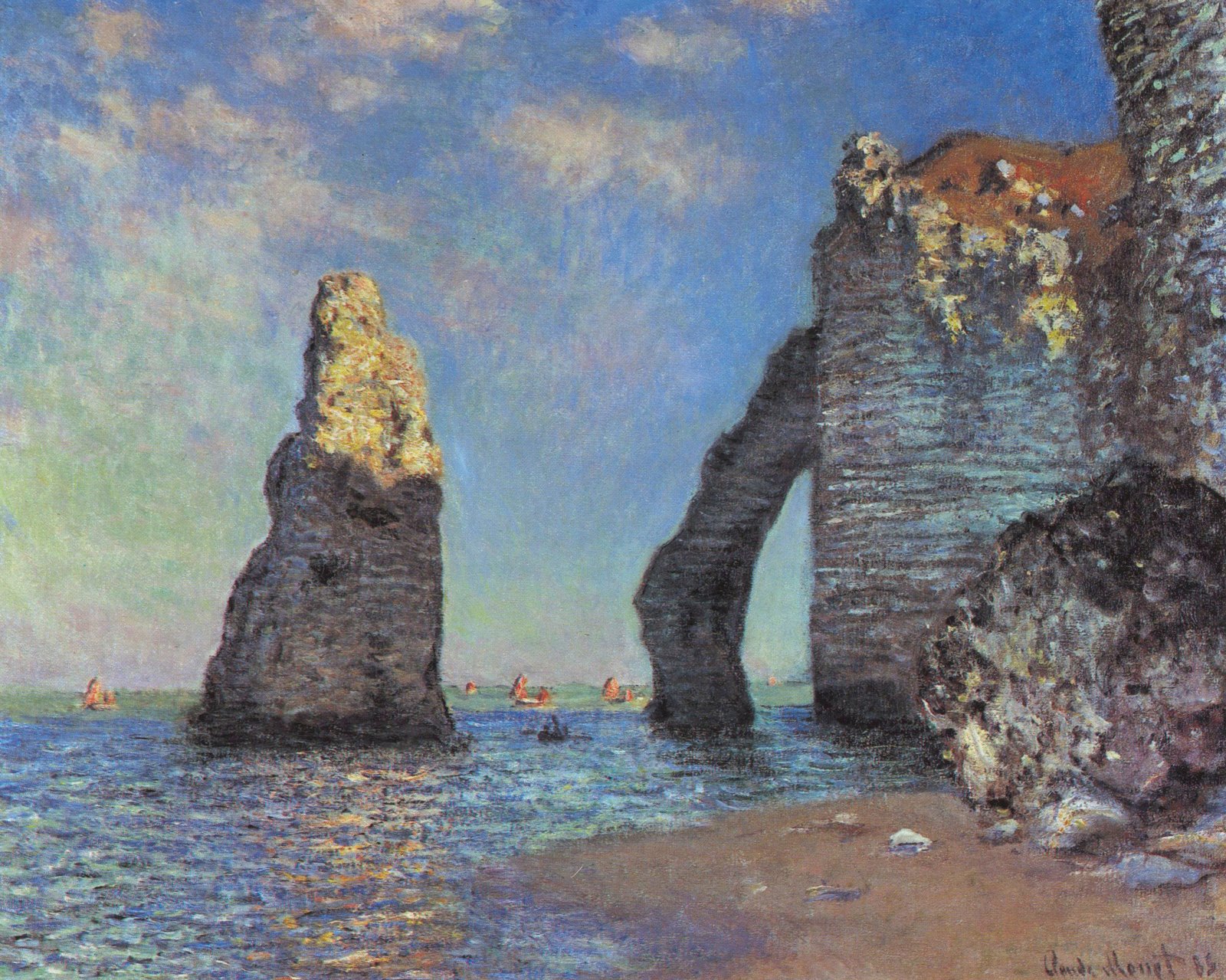 Les Falaises à Étretat