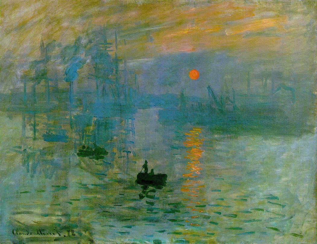 Impression soleil levant