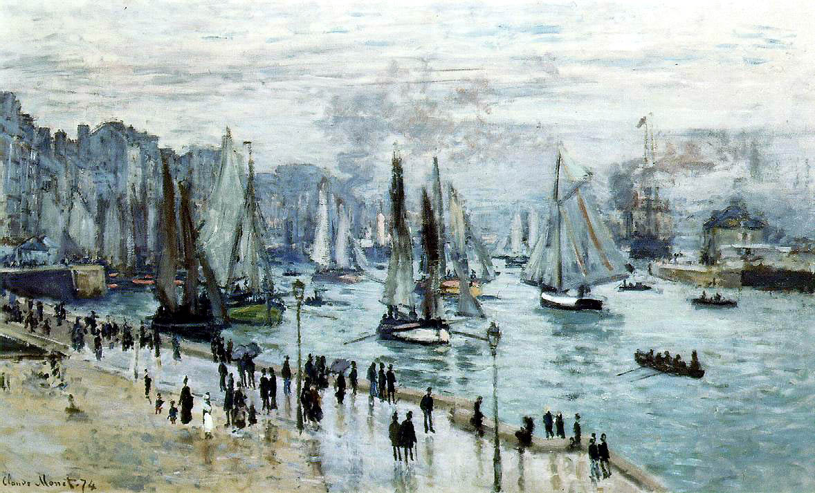 Bateaux quittant le port