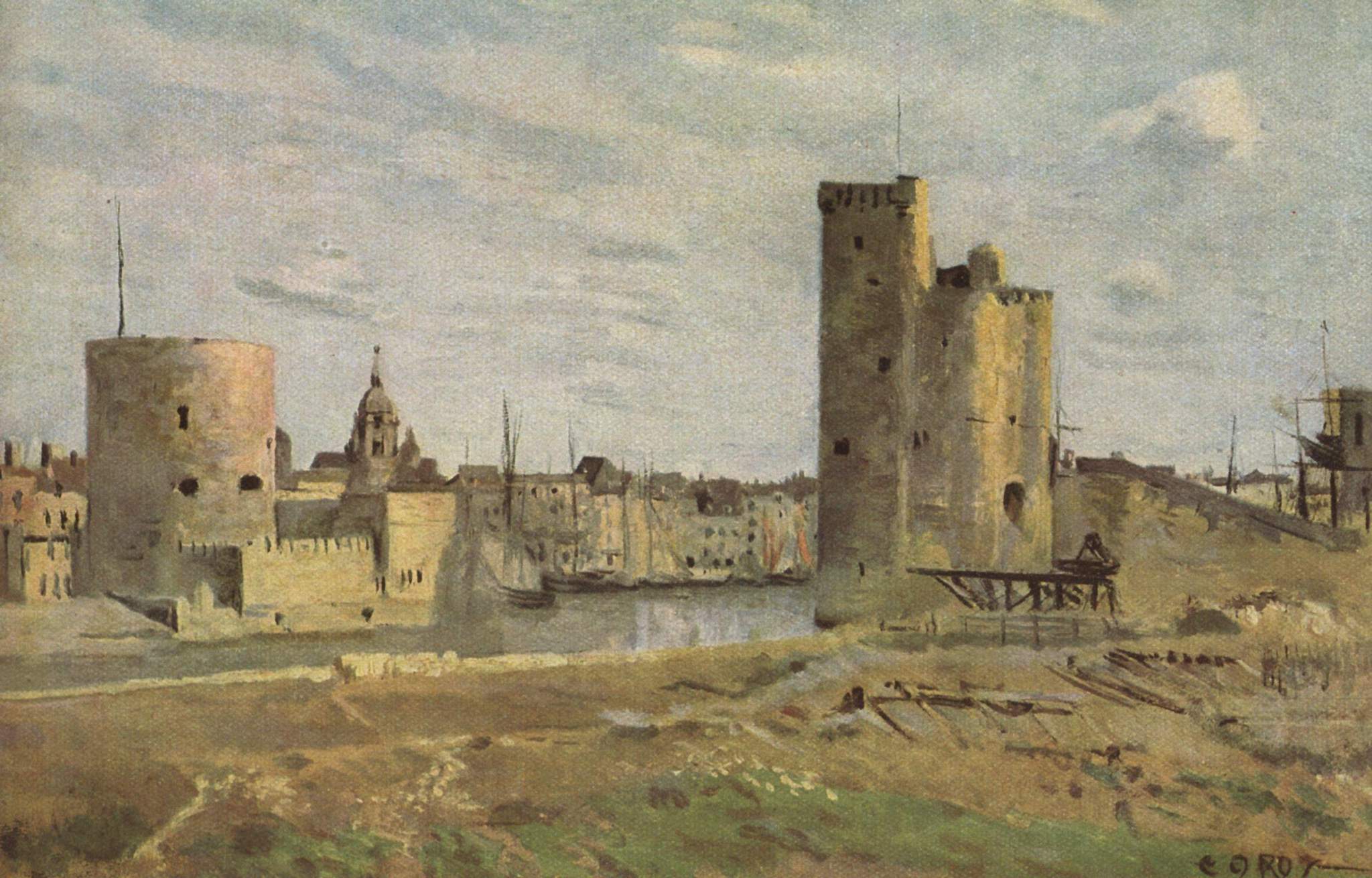 La Rochelle, entrée du port