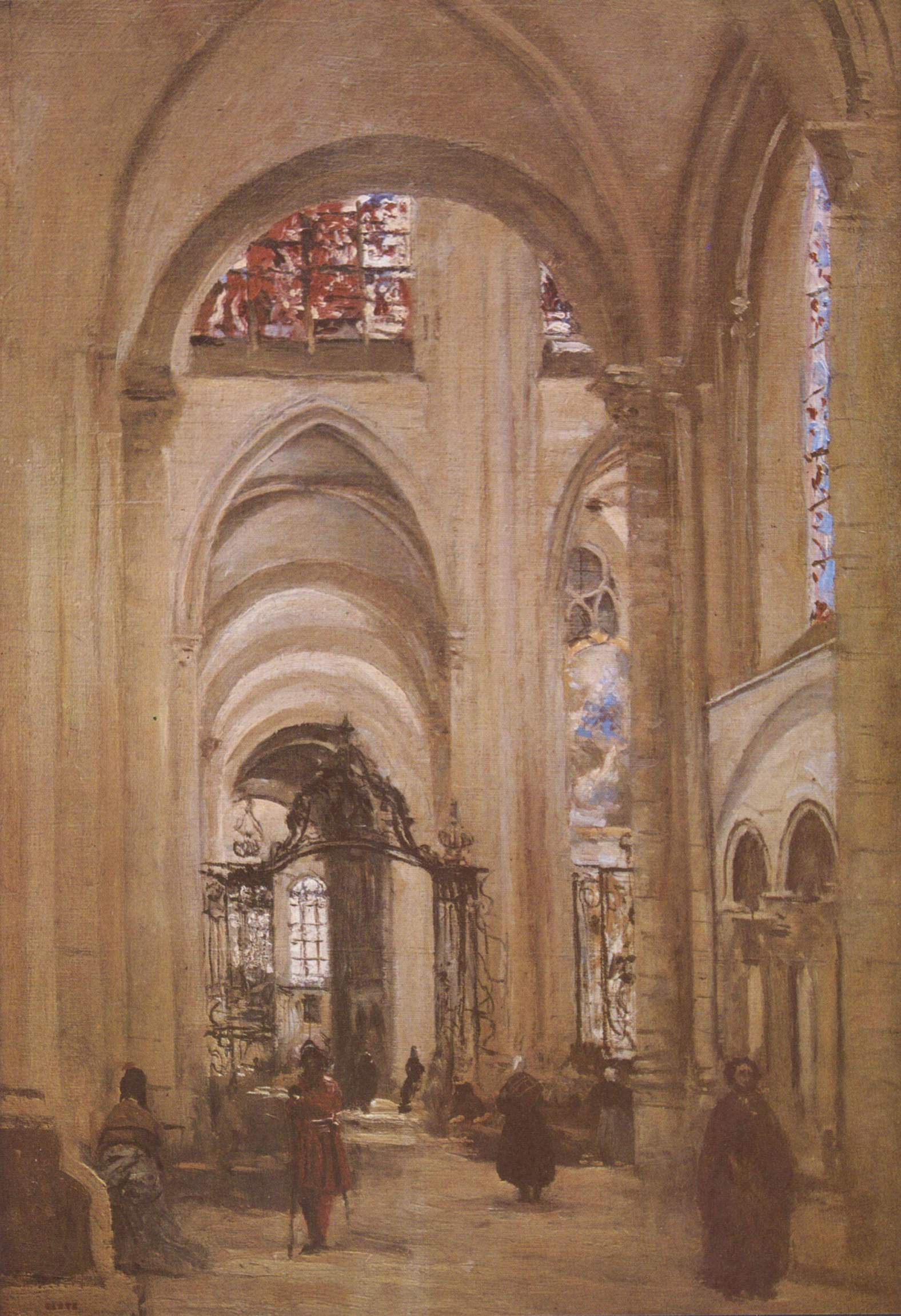 Intérieur de la cathédrale de Sens