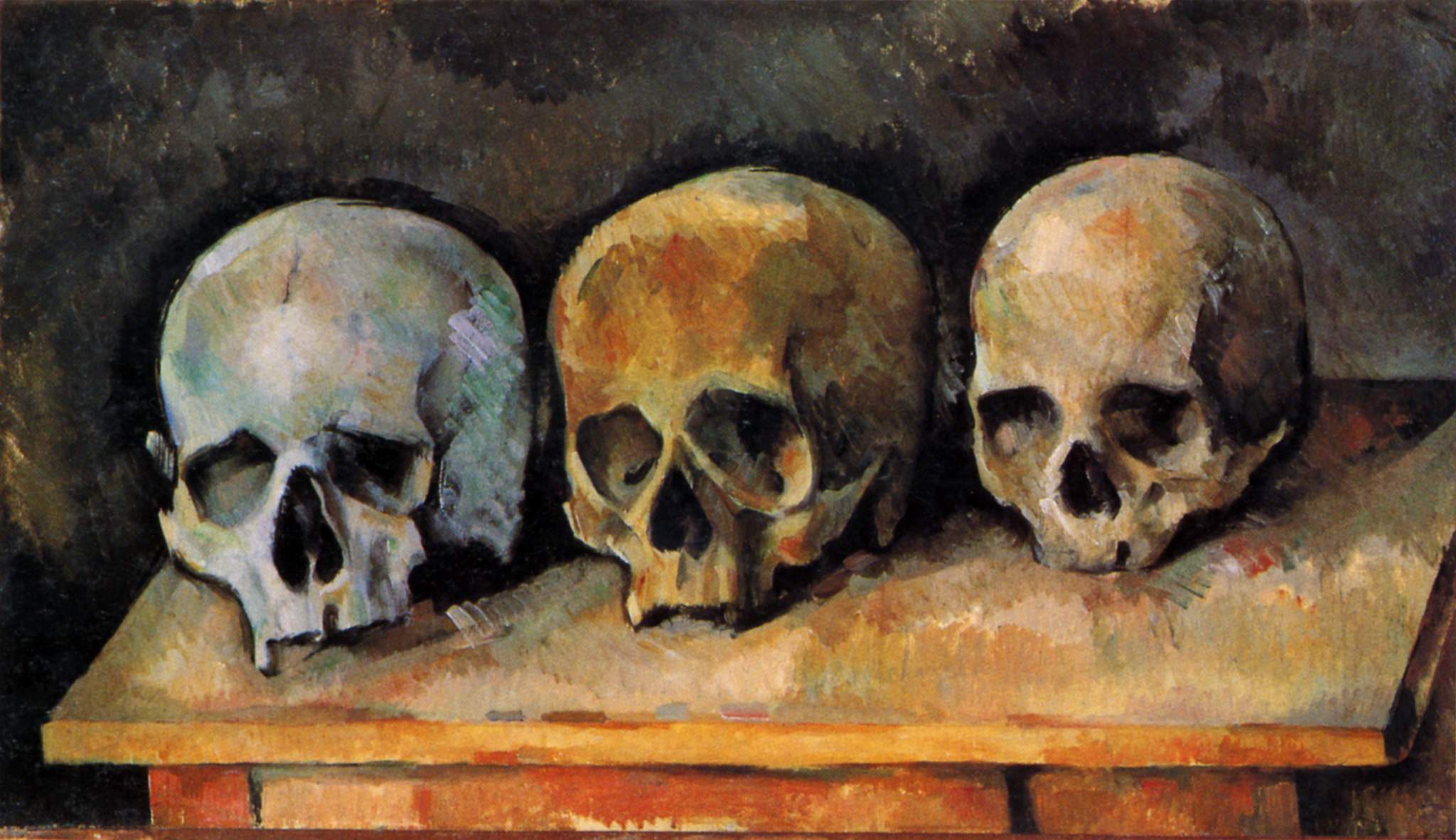 Nature-morte aux trois crânes