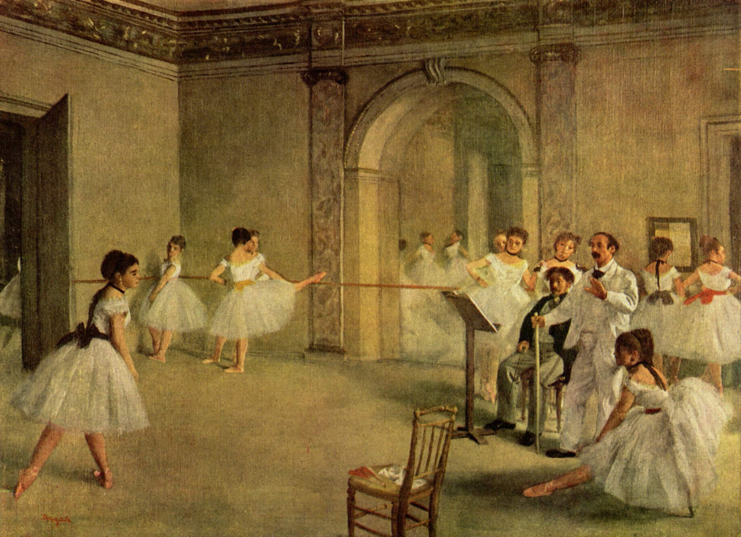 La Salle de ballet de l’Opéra, rue Le Peletier