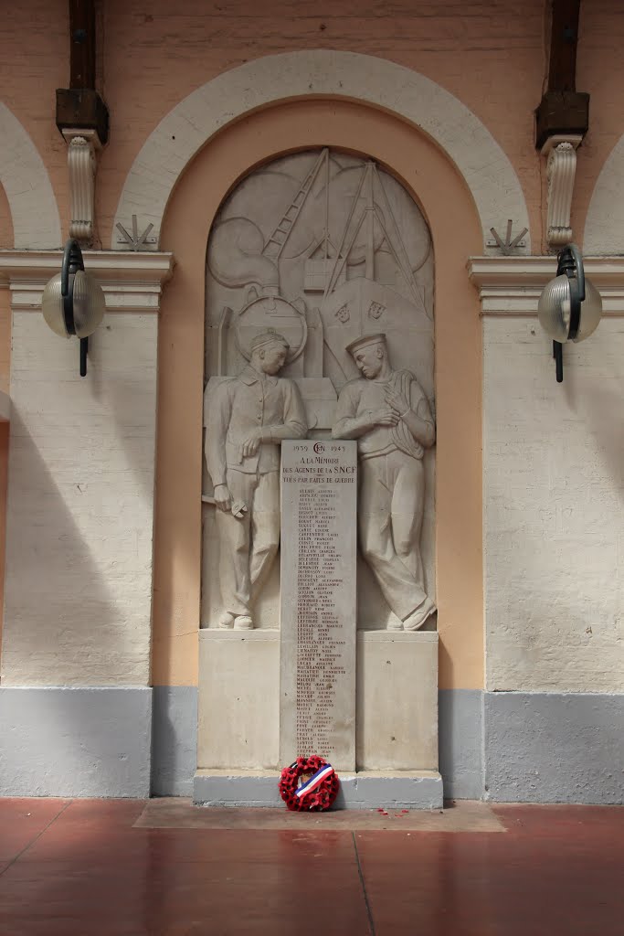 Monument aux morts de 1939-1945 de la gare de Dieppe